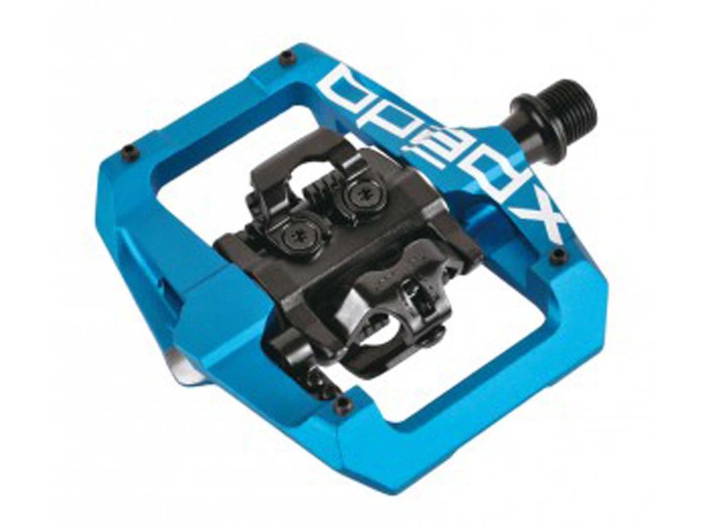 XPEDO MTB-Pedal Clipless GFX, blau, 9/16"