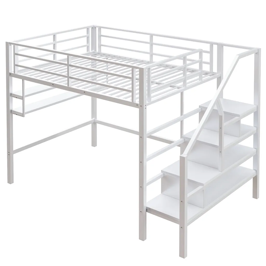 Lit Superposé Double 140x200cm : Solution Gain de Place pour Famille - 8