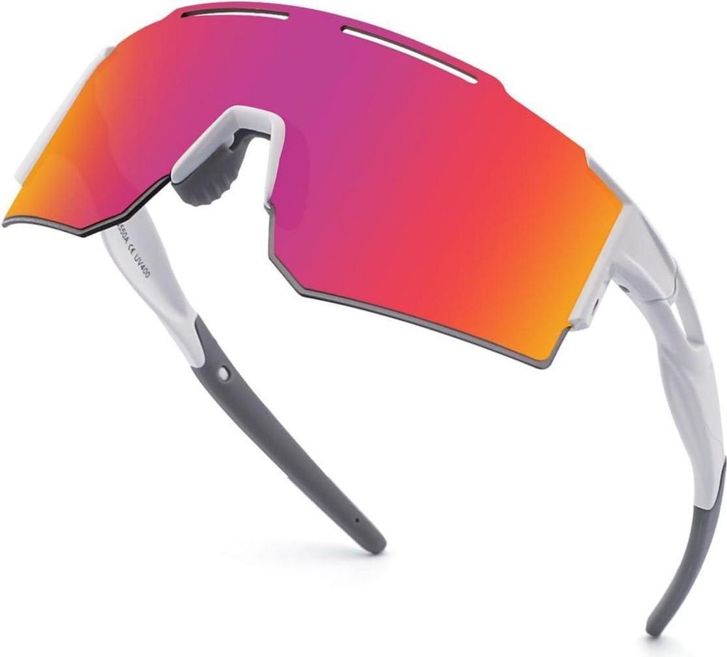 OULIQI Sportbrille Polarisierte Sonnenbrille UV400 mit 3 Produktbild 