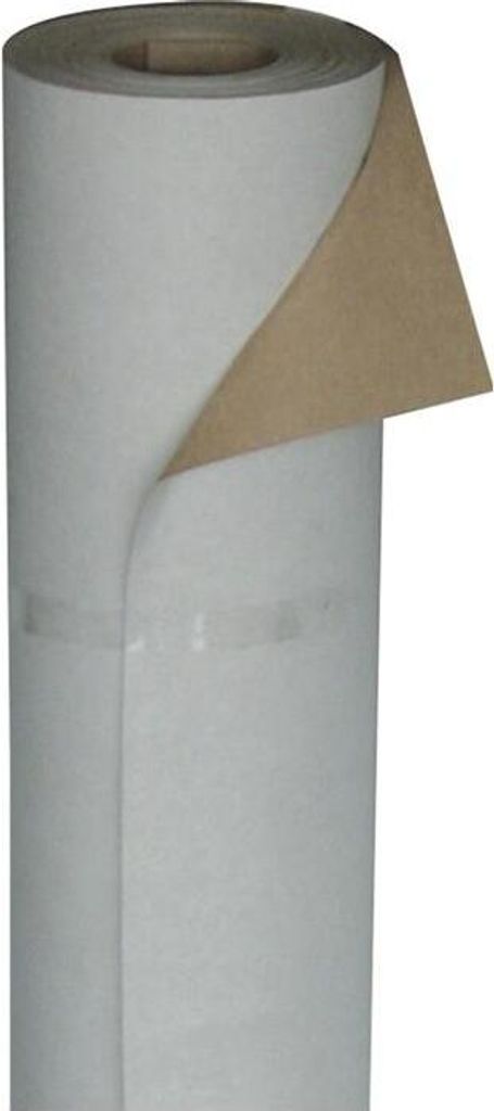 A roll of paper with a section peeled back to reveal a different layer.