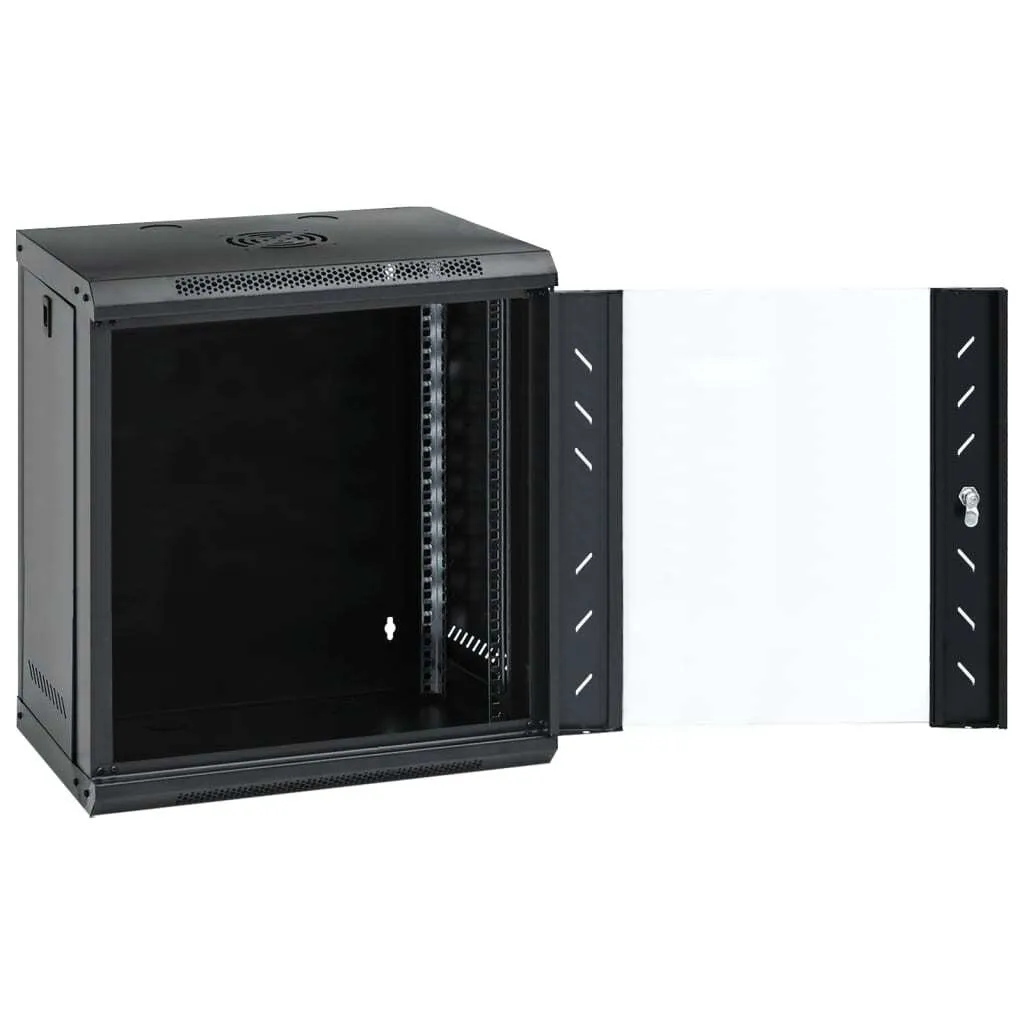 Baie de brassage murale 12U rack 19 pouces pour serveur informatique