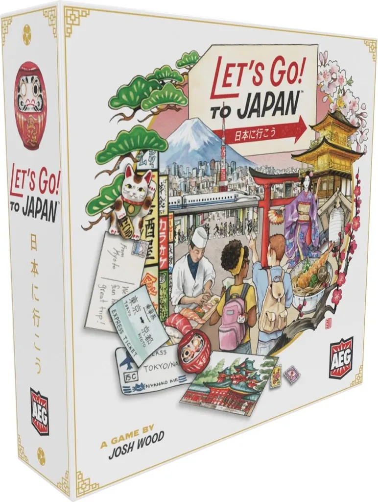Let's Go To Japan Jeu de société pour Planifier son Itinéraire Voyage