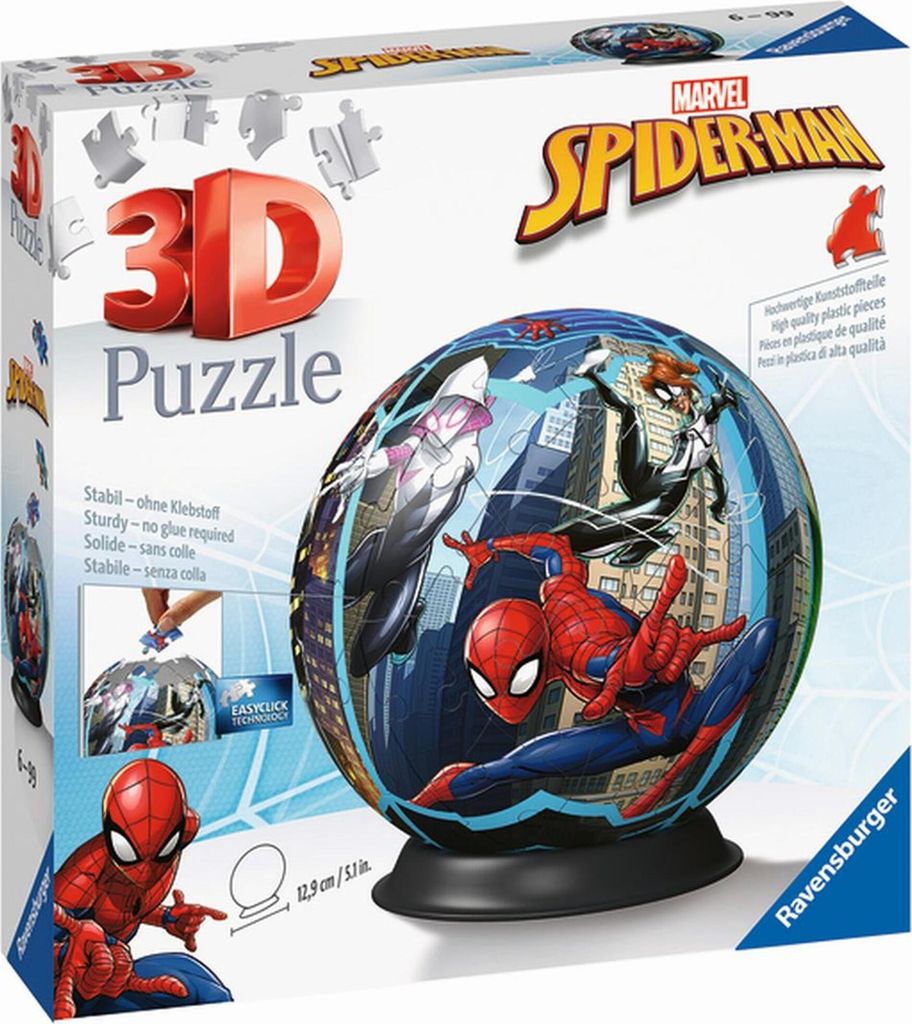 3D Puzzle-Ball Spiderman Zdjęcie produktu 