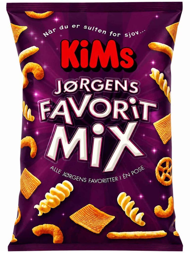 KiMs Jørgens Favorit Mix 130g Produktbild 