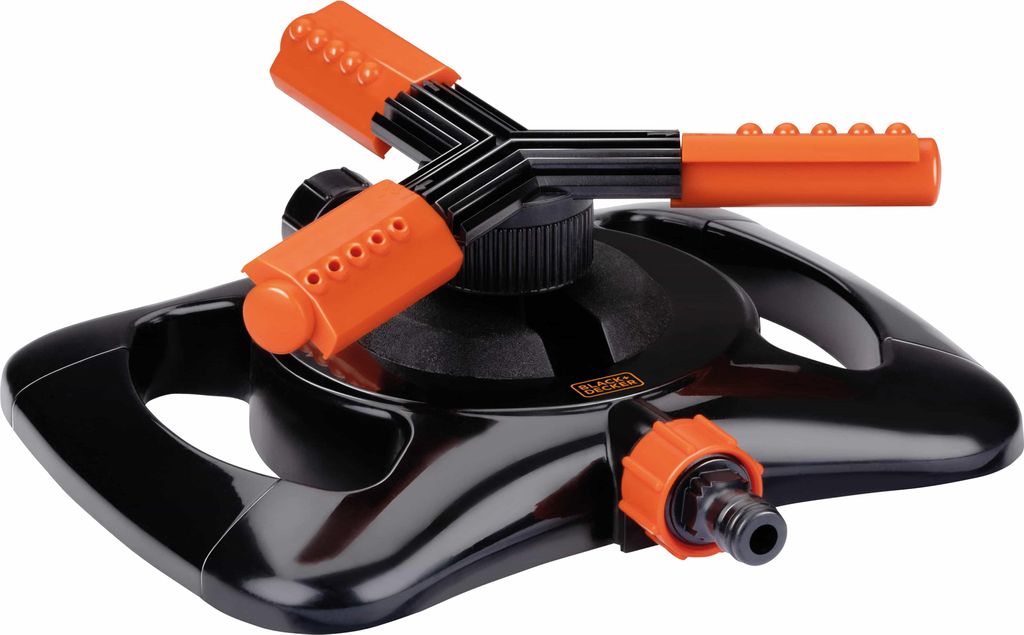 BLACK & DECKER Sprinkler, 3-Arm, 25x24x8 cm Produktbild 