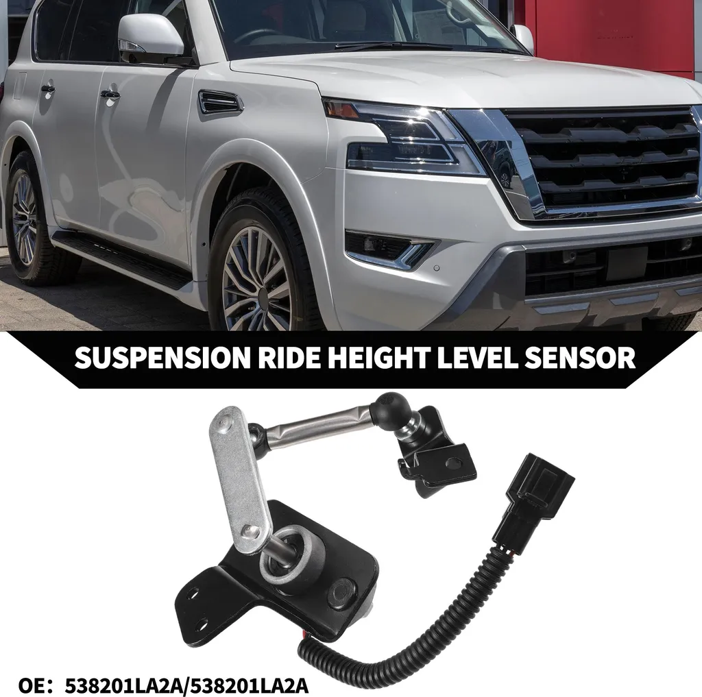 Capteur de Hauteur Nissan Armada 538201La2A en Métal Durable Noir 1pc