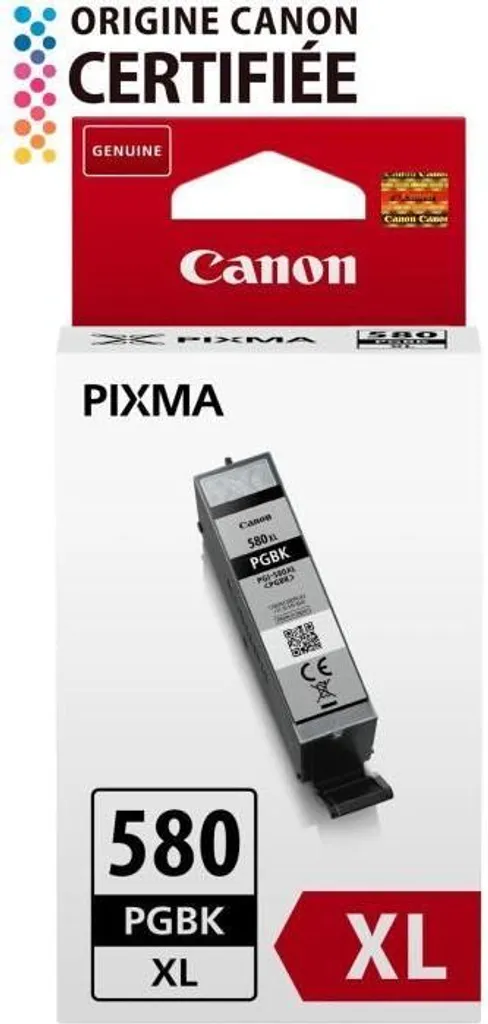Cartuccia d'inchiostro, Canon PGI-580PGBK XL, nero, 18,5 ml, inchiostro a pigmenti, ChromaLife100, per serie PIXMA TS/TR