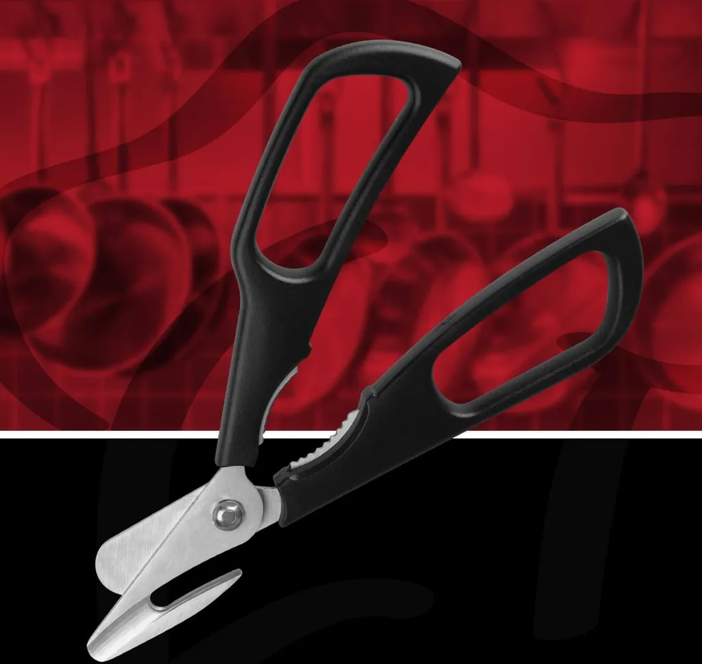 Ciseaux de cuisine haute qualité pour mollusques à coupe inversée 18cm - 5