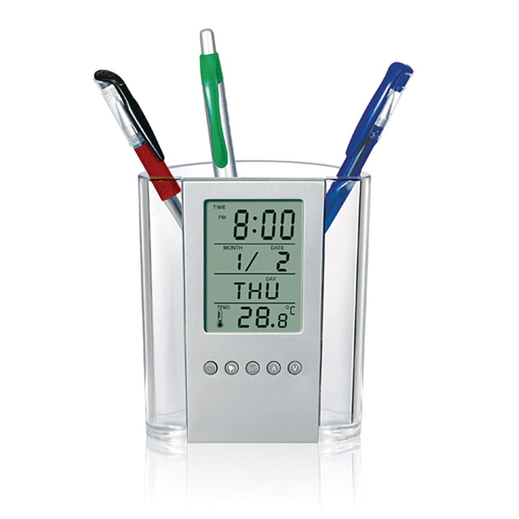 Stift Stifthalter Digital LCD Schreibtisch