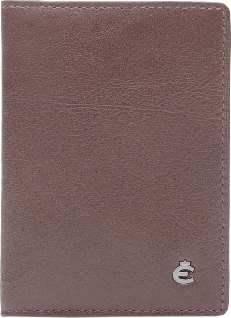 Esquire Leder Kartenetui Toscana Creditcard Case Coffee dunkelbraun