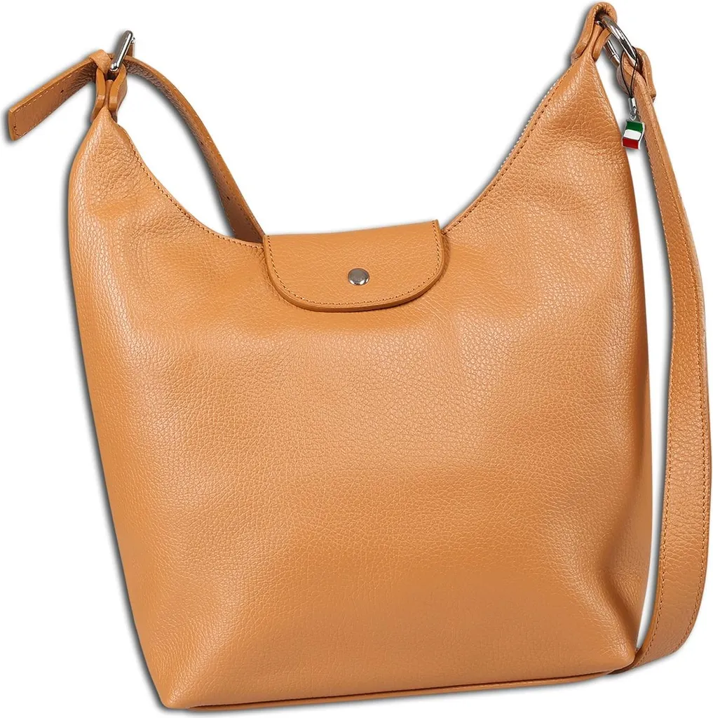 Florence Sac à bandoulière en cuir tan pour femme - Modèle OTF181C2