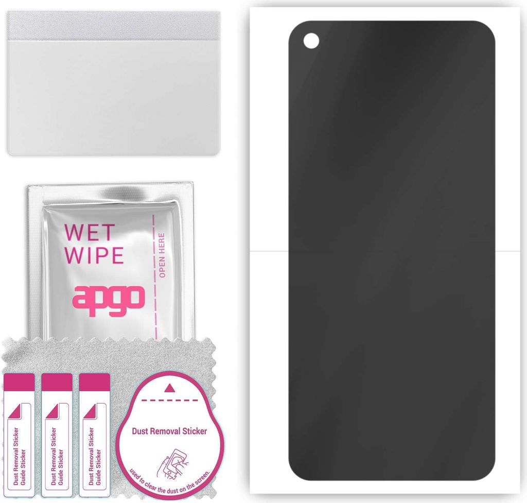 apgo Hydrogel Blickschutzfolie, Matt, kompatibel mit Xiaomi 11 Youth Edition, Privacy Displayschutzfolie, Schutzfolie mit Positionierhilfe, Anti-Sp...