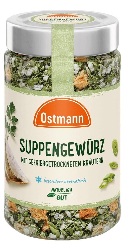 Ostmann Suppengewürz gefriergetrocknet kräftige Basiswürze Produktbild 