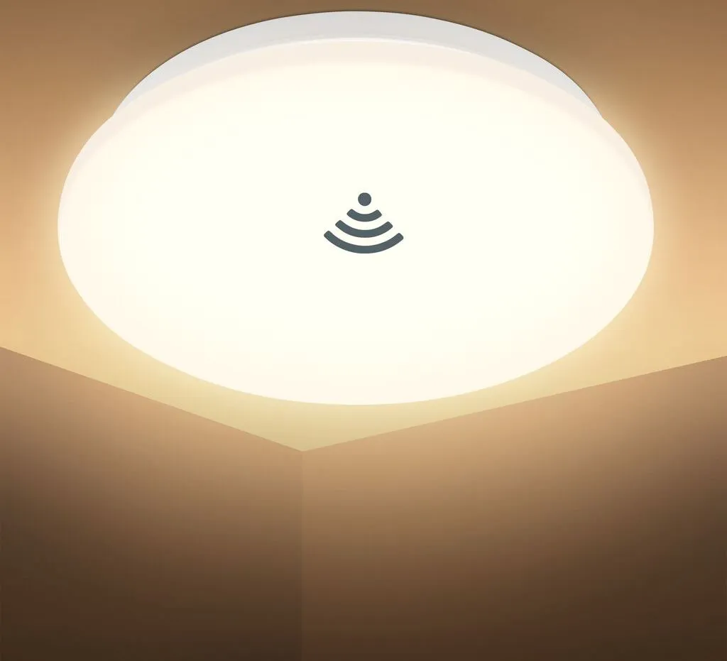 Plafoniera LED B.K.Licht 12W con Sensore Radar: Taglia i Costi Ora