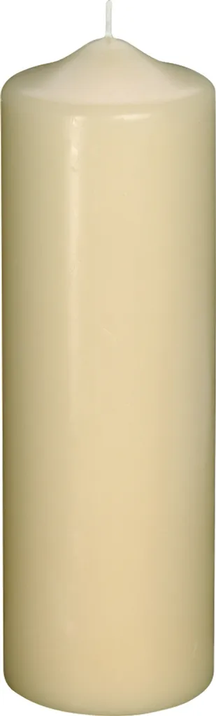 Knorr Prandell 218303101 Bougie Pilier Crème 250x80 mm Lot de 4 Pièces