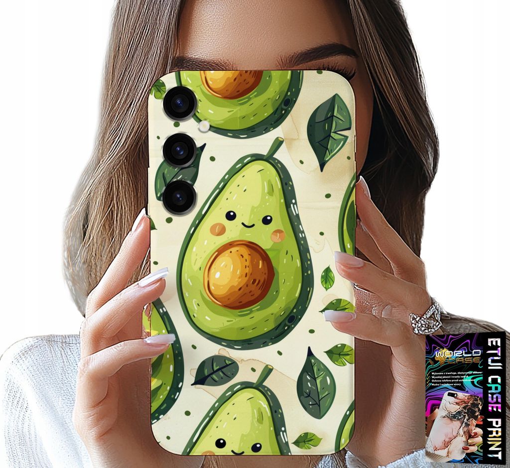 Gehäuse Für Samsung Galaxy A55 5G - Süsse Lächelnde Avocado Fall