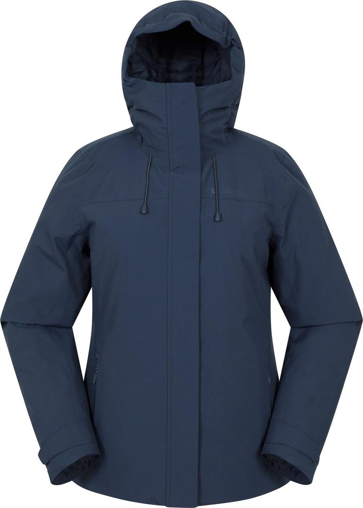 Mountain Warehouse - "Mallory" Steppjacke für Damen, Wasserfest MW4654 (44 DE) (Blau)