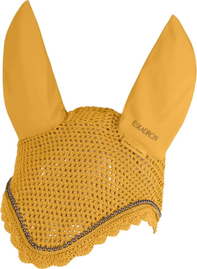 Eskadron Bonnet 2025 Perles Golden Yellow - Protection Chic Cheval