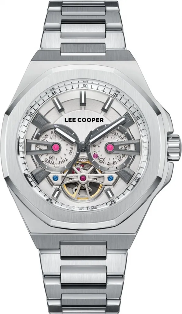 Montre homme Lee Cooper LC08124.330 en acier inoxydable au design chic