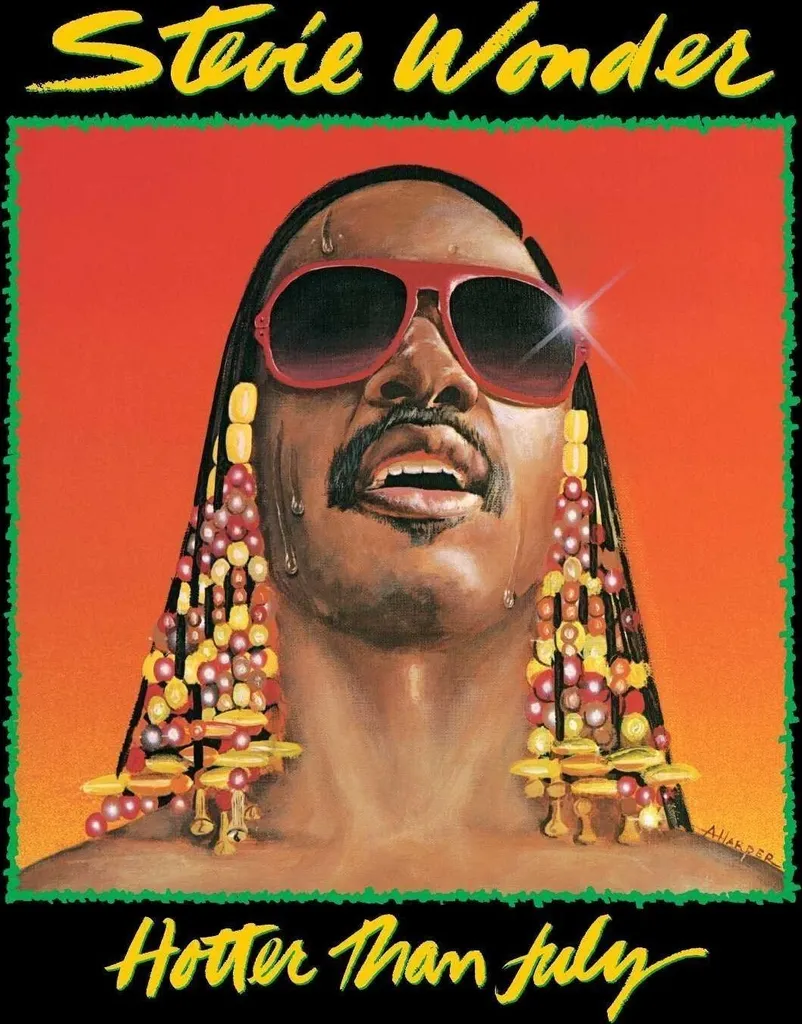 Album Vinyle Hotter Than July Stevie Wonder Son Haute Fidélité 33T
