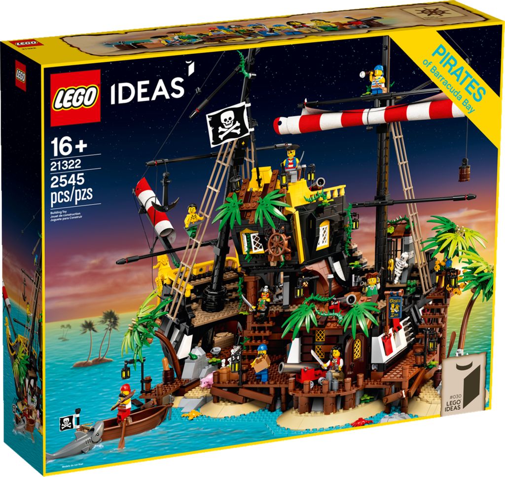 LEGO® Ideas 21322 Piraci z Zatoki Barrakud Zdjęcie produktu 