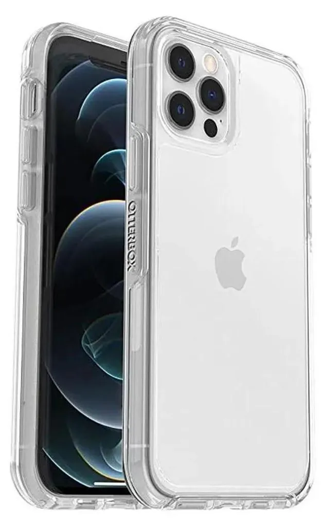Coque iPhone 12 Otterbox Symmetry Plus Antichoc Transparente MagSafe