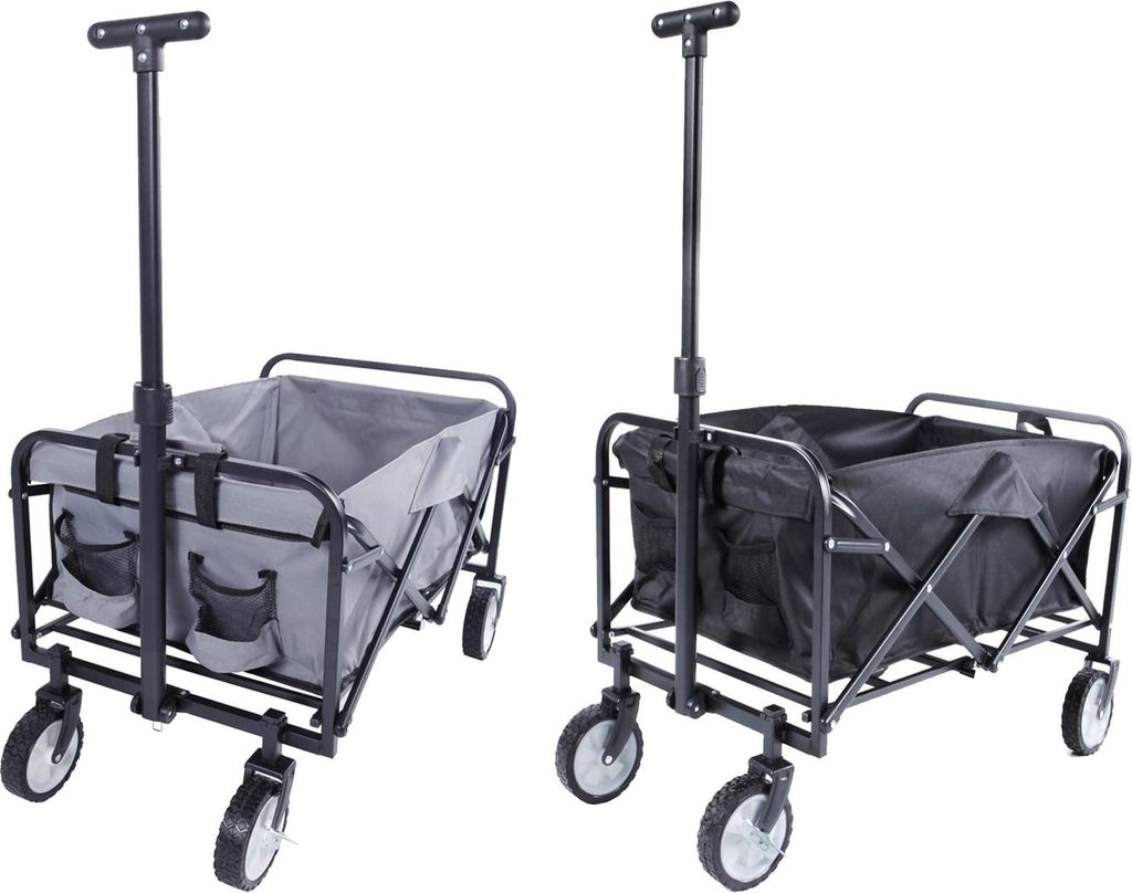 Bollerwagen Transportwagen Faltbar Handwagen mit Stahlrahmen