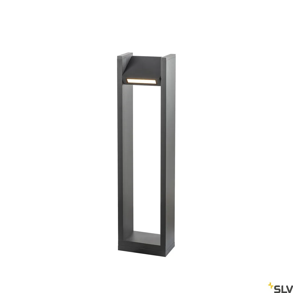 Borne LED Extérieure 3000K Anthracite QUAD POLE Étanche IP65 Design
