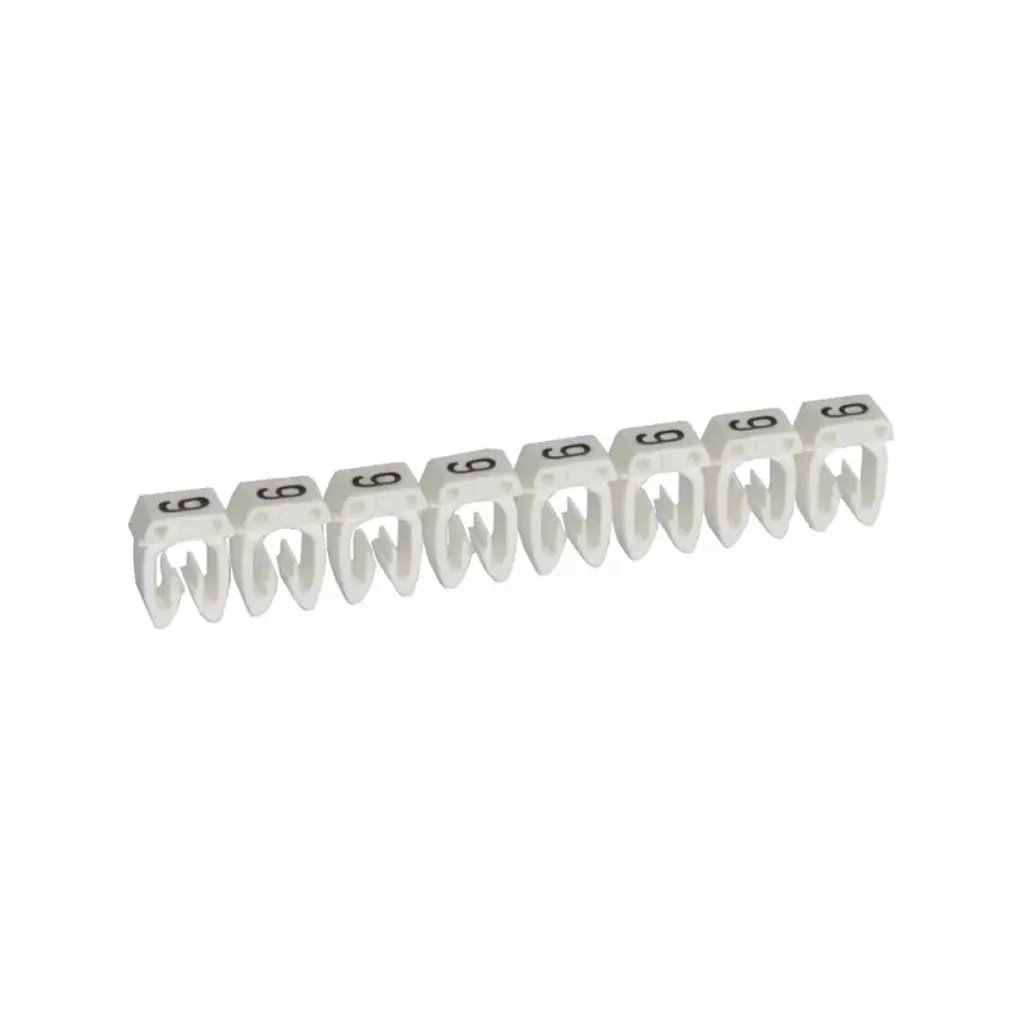 Bague de marquage 038219 CAB 3 pour fil électrique 0.5-1.5mm2 Legrand