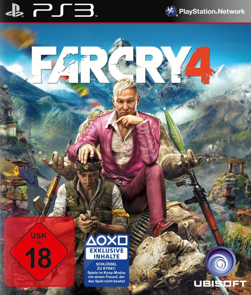 ak tronic Software & Services Far Cry 4, PlayStation 3, Multiplayer-Modus, M (Reif), Physische Medien