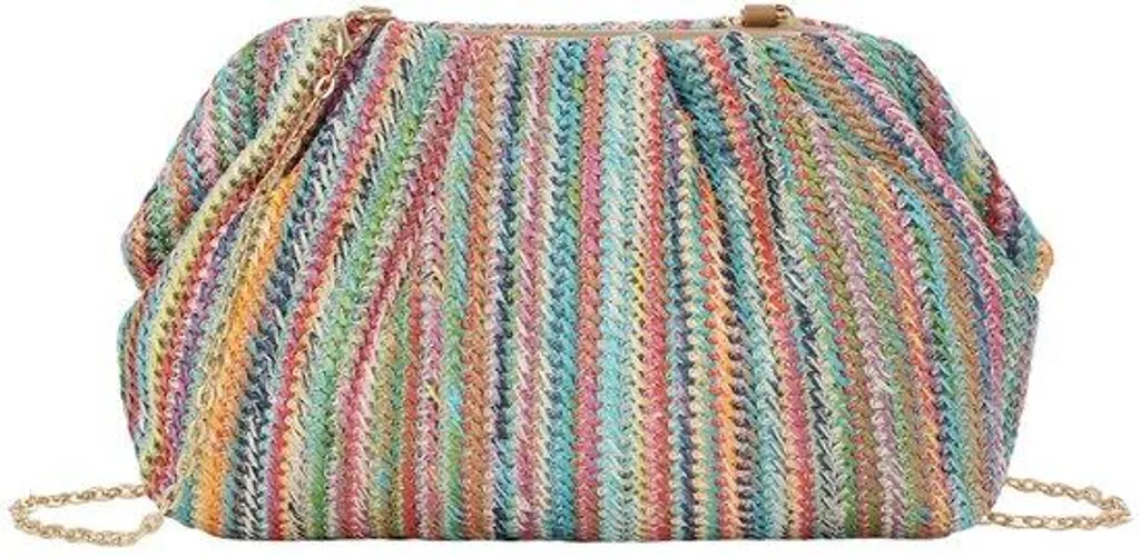 Sac de plage Rotan femme idéal vacances avec bandoulière pratique