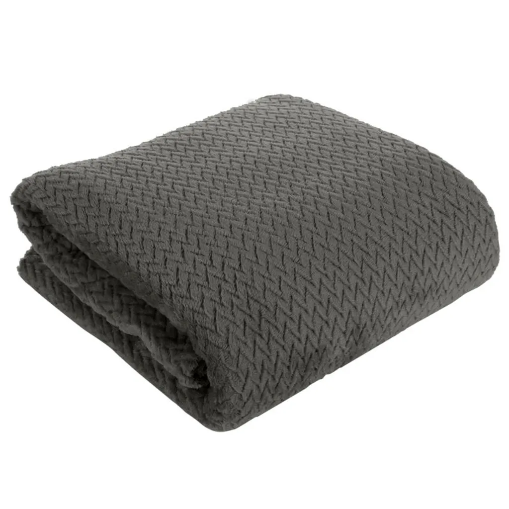 Plaid Grafite Cindy3 170x210 | Stile Nordico Morbido Design91