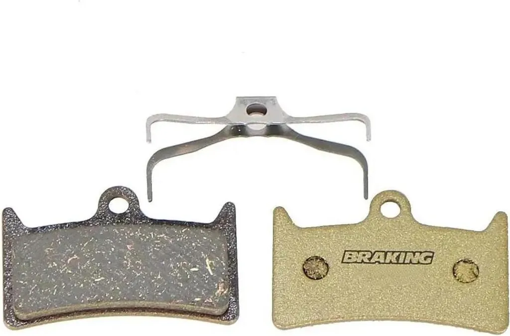 Plaquettes de frein Braking Hope V4 en carbone métallique Golden One Size