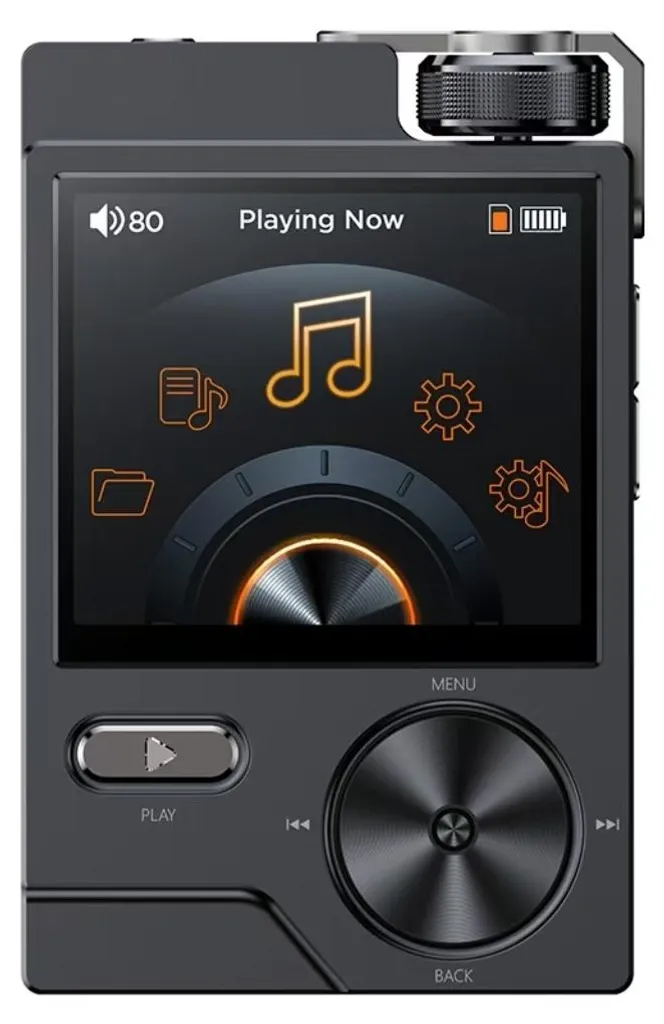 Lecteur MP3 HIFI ZELURXX anti-interférences avec boîtier en métal