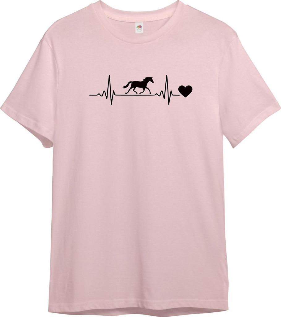 PAULGOS Kinder T-Shirt, Herzschlag mit Pferd