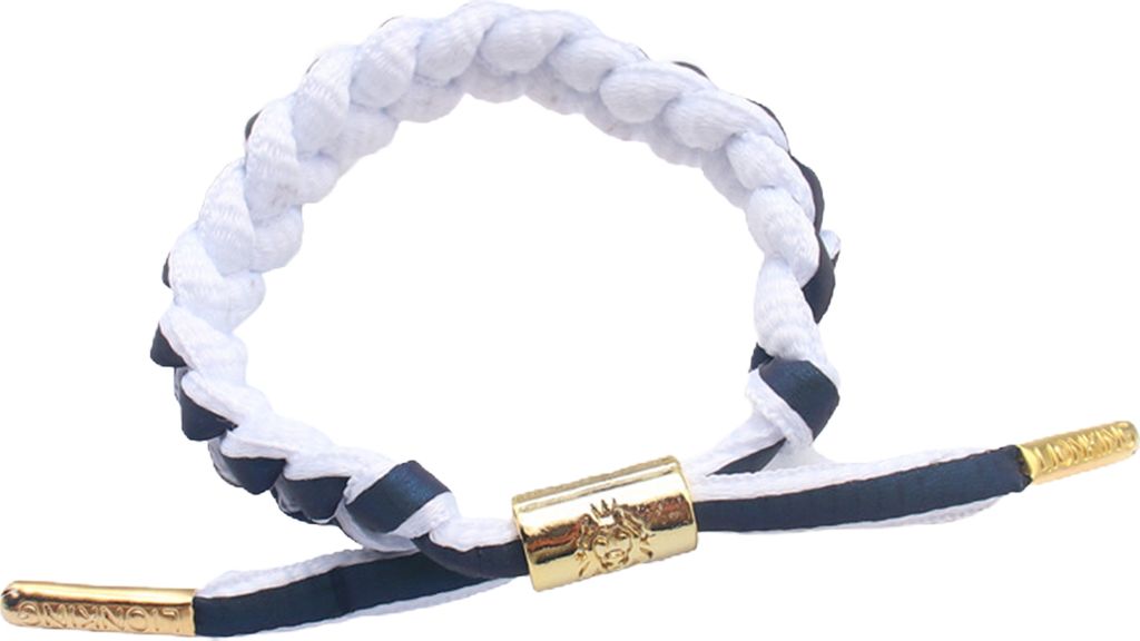 Verstellbares, handgefertigtes, gewebtes, holografisches, reflektierendes Armband, geflochtenes Armband, Modeaccessoires-Weiß 1