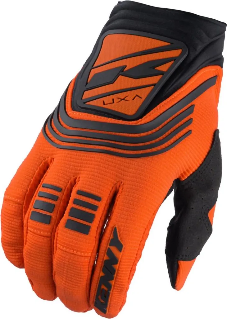 Guanti Moto Cross KENNY Titanium S Arancio/Nero - Alta Performance