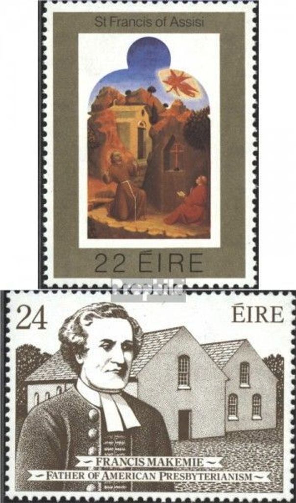 Briefmarken Irland 1982 Mi 464-465 (kompl.Ausg.) postfrisch Assisi