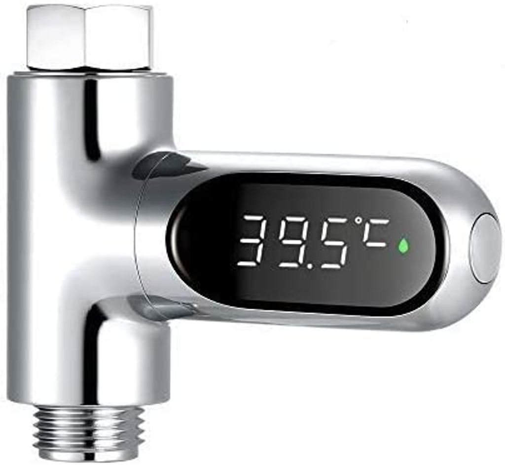 Loskii Digital Badethermometer Küchenartikel & Haushaltsartikel Haushaltsgeräte Thermometer Badethermometer LED-Anzeige 