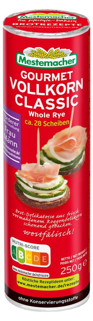 Mestemacher Gourmet Chleb Razowy Klasyczny Bułka Oryginalna Zdjęcie produktu 