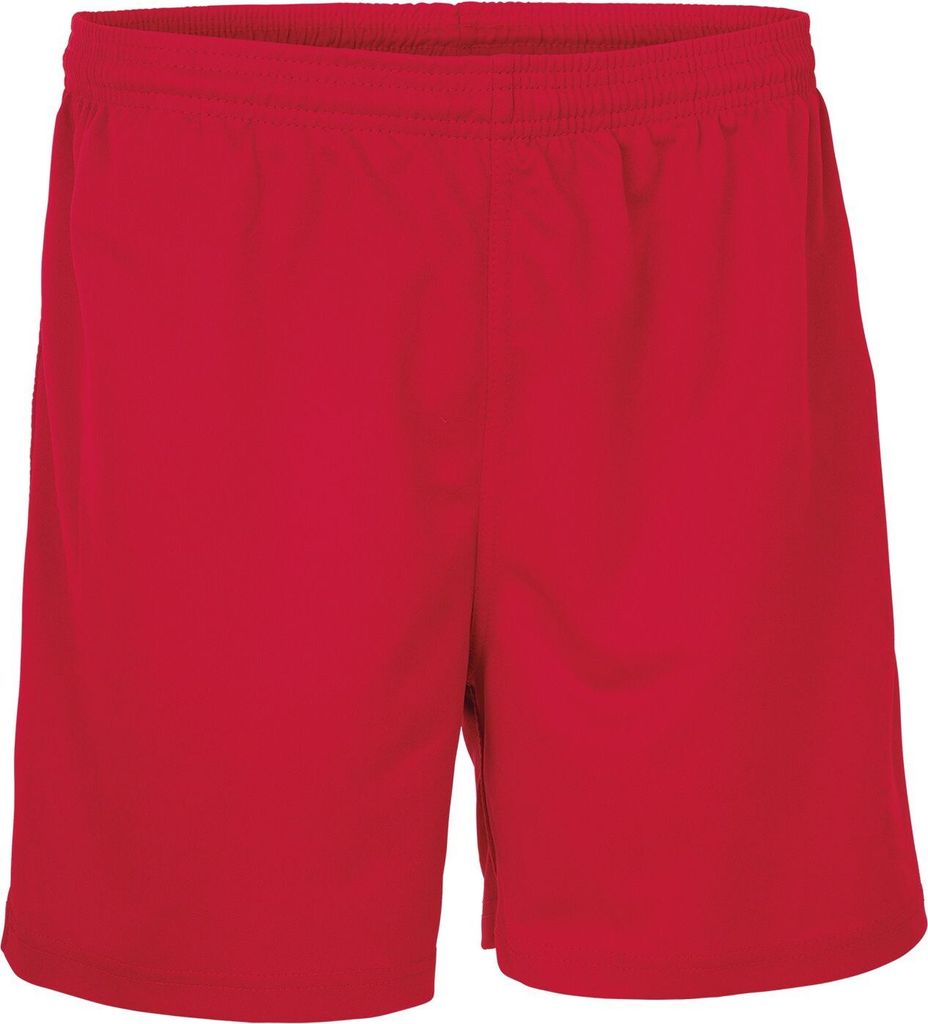 Derbystar Sport Fußball Basic Hose Kurz Shorts Kinder rot 140