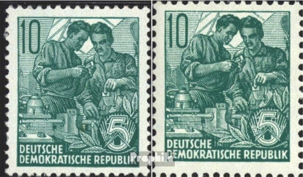Briefmarken DDR 1959 Mi 704A,704B (kompl.Ausg.) gestempelt Fünfjahresplan (VII)