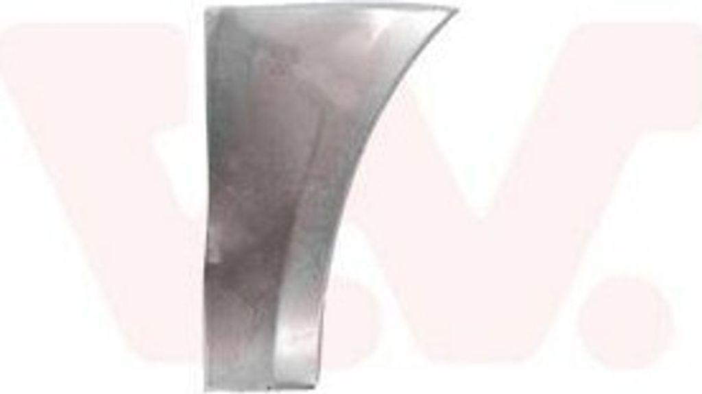 VAN WEZEL 5827156 Kotflügel Vorne Rechts Unten für VW POLO (9N) Polo Limousine (9A4, 9A2, 9N2, 9A6)