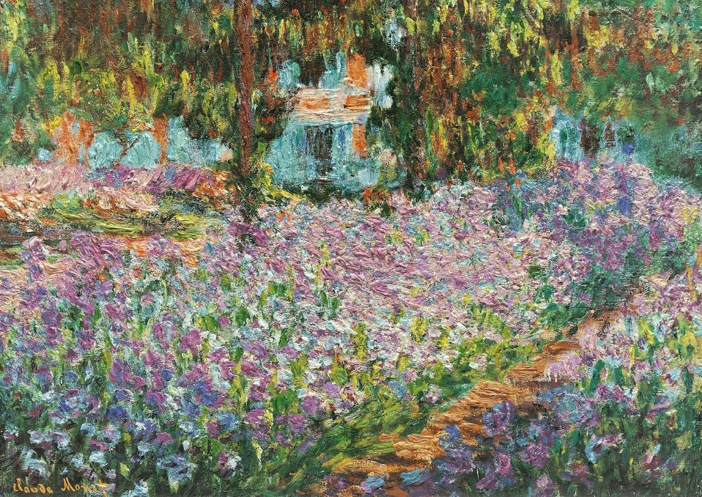 ENJOY Puzzle Claude Monet: Der Garten von Monet in Giverny 1000 Stück