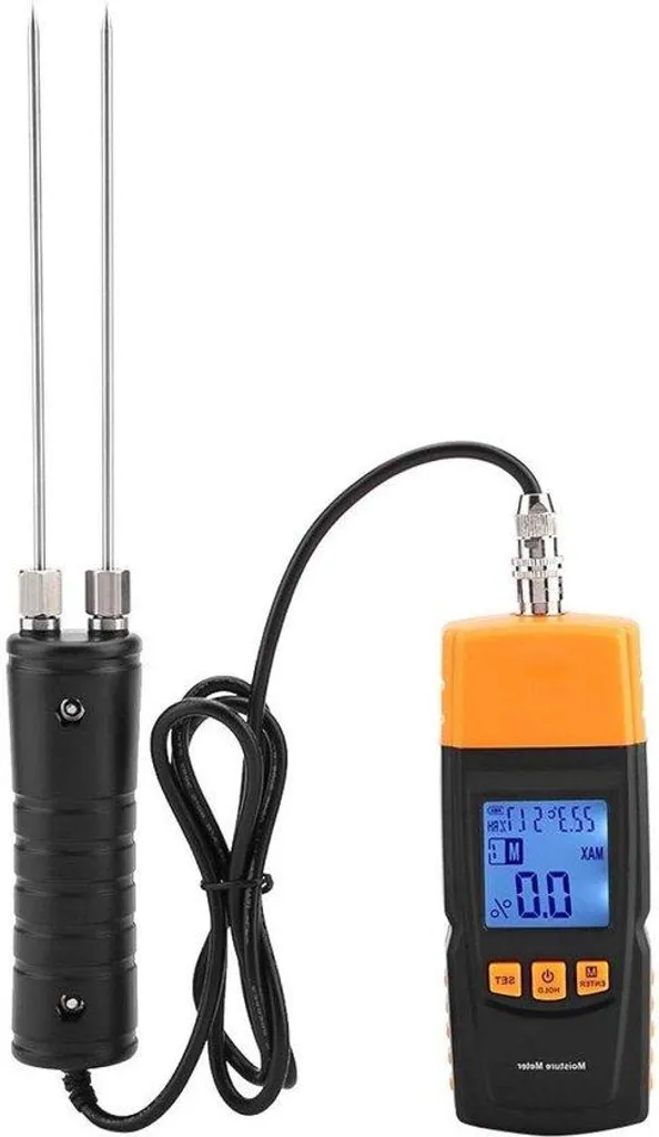 Testeur d'humidité professionnel pour murs et sols avec écran LCD - V2