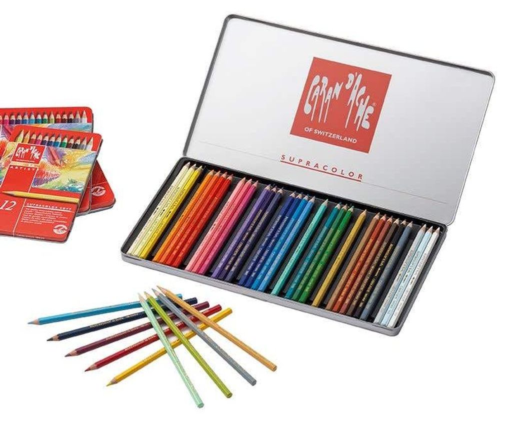 Caran d-Ache SUPRACOLOR Soft Aquarelle 40 Produktbild 