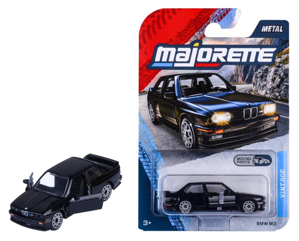 Majorette BMW M3 E30, schwarz Produktbild 