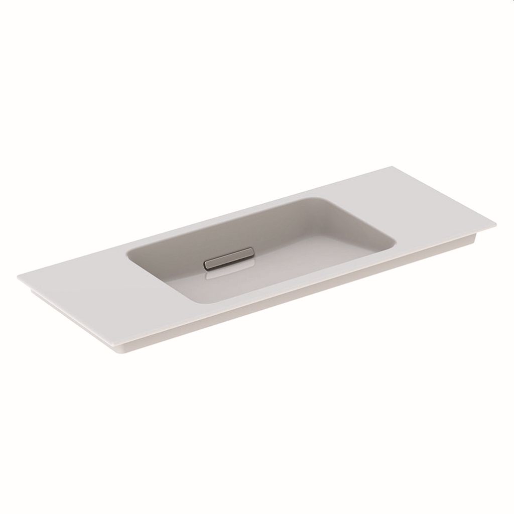Geberit ONE Möbelwaschtisch 500396, ohne Hahnloch, mit Überlauf, 1050x400mm, 500.396.01.2