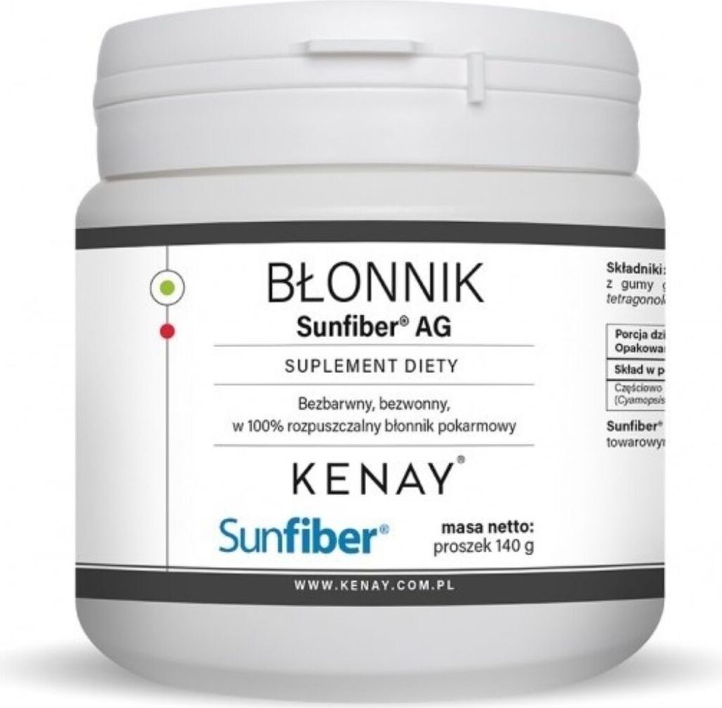 Kenay vláknina Sunfiber (140 g) 9004 Obrázek produktu 