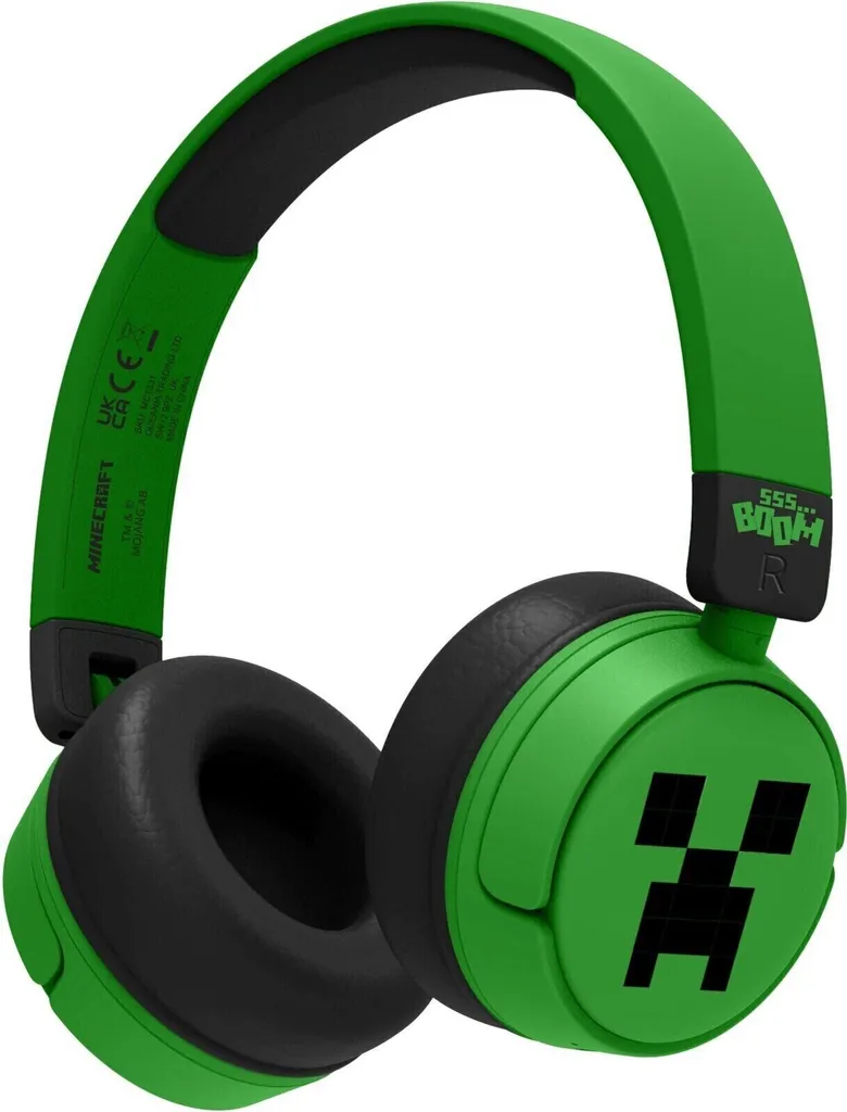 Casque Gaming Minecraft pour Enfant OTL : Parfait pour École et Jeux